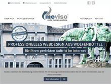 Tablet Screenshot of meviso.com